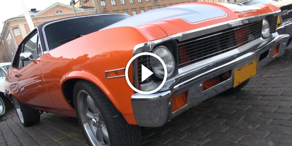 Custom Built 1972 Chevrolet NOVA Spotted In EUROPE! Are You PROUD Of This MUSCLE CAR! 2