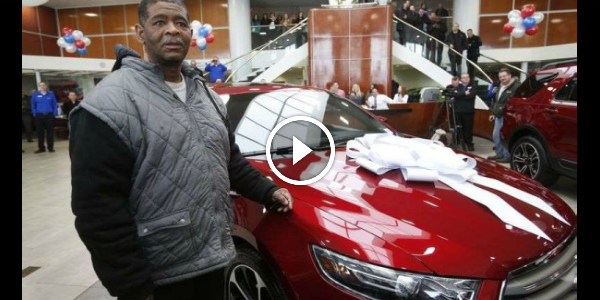 2015 Ford Taurus HUMANITY Is Still Alive! The Man Who Walked 21 Miles to Work NOW HAS A CAR! He DESERVED IT!!