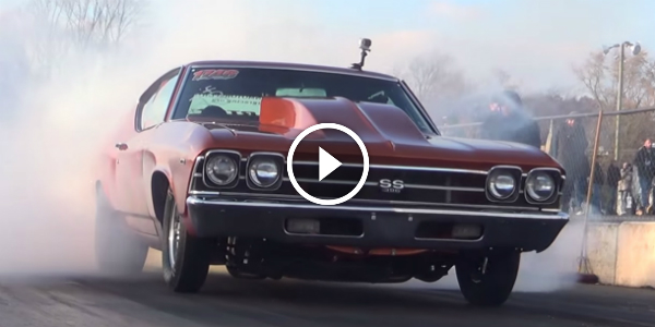 John Martin Passed ¼ Mile In 8.71 Secs @153 MPH Thanks To His POWERFUL 1969 Chevy Chevelle SS