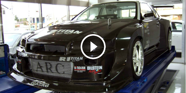 POWER HOUSE AMUSE! A Small WORKSHOP IN TOKYO – Working On THE CARBON-R R34! AMAZING!!