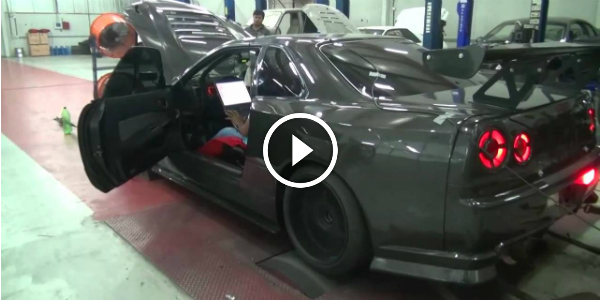 R34 GTR dyno test - Future Racing!!! Does This Nissan Have The Winner Material! Check Out NOW!!