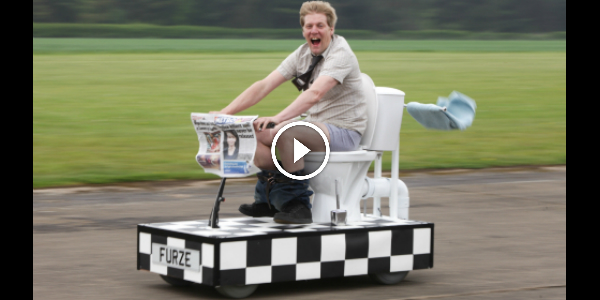 So CRAZY! Colin Furze Has Made The WORLD’S FASTEST TOILET! Should Be This Street-Legal! MUST SEE!!
