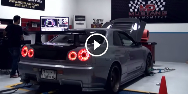 THE Nissan Skyline GODZILLA BNR34 Is BACK With More POWER!!! DYNO RESULTS THAT WILL Leave You SPEECHLESS!!