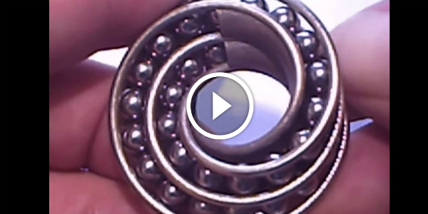 Twin Rail Mobius PENDANT Twin Rail Mobious PENDANT WITH BALLS! MIND BLOWING 3D PRINTED METAL! What Do You Think!!