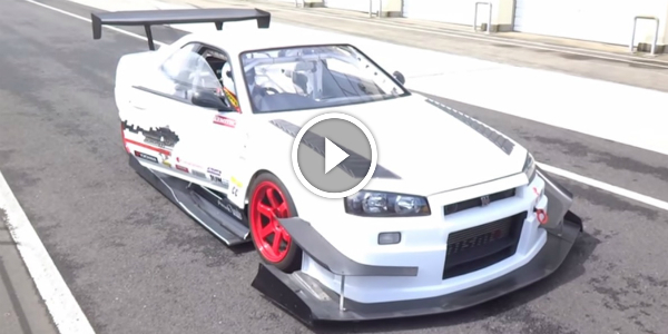 Welcome This Nissan GTR R34 car The King of AERODYNAMICS! Do You Like It!!