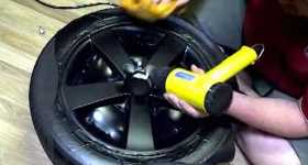 vinyl wrapped rims amazing tutorial 4