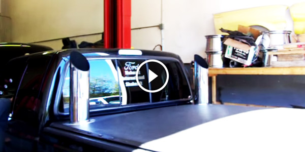 03 6.0L Powerstroke Insanely Loud Ford Powerstroke Turbo Whistle