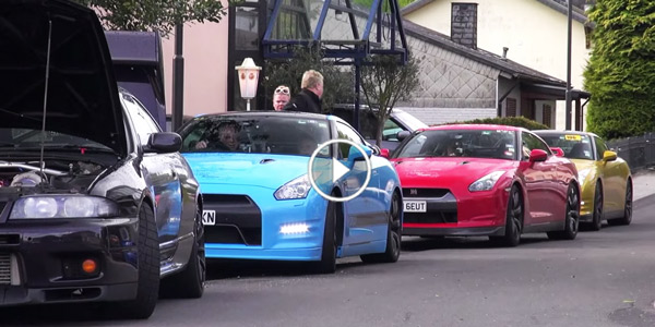 ULTIMATE NISSAN GTR 10x Nissan R35 GTR Litchfield 3x R33 Skyline V-SPEC Acceleration Sounds