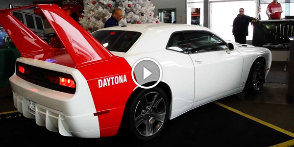 2013 Dodge Challenger Daytona looks like a modern Daytona Charger