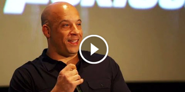 Diesel Presentation Emotional Vin Diesel Stops By Fast and the Furious 7