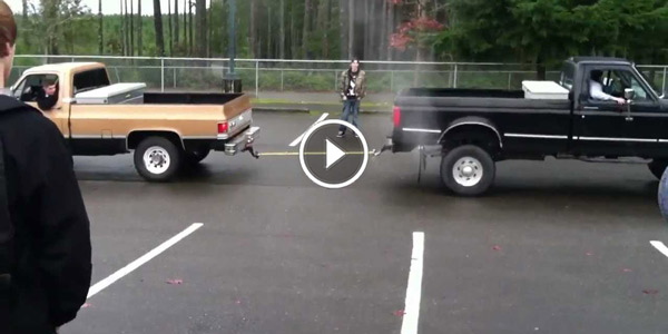 454 CHEVY TRUCK Ford vs Chevy Truck Pull
