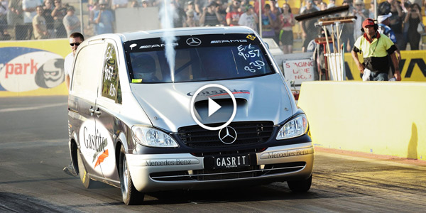 Mercedes Vito van first nitrous passes GASRITE