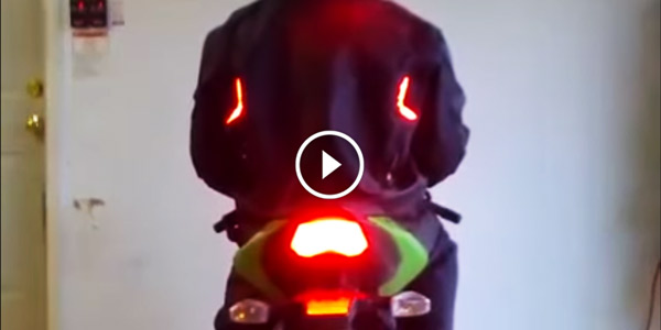 IMPULSE MOTORCYCLE JACKET with Turn signals
