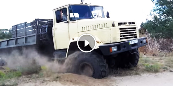 Russian Monster KRAZ Truck