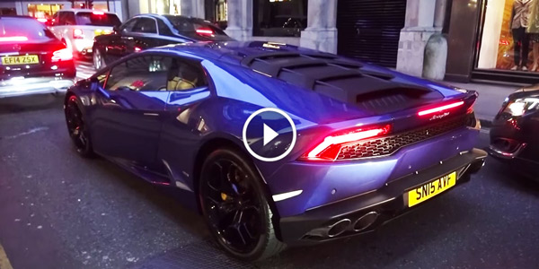 Oakley Design Blue Lamborghini Huracan Combo with Oakley Aventador and 599 GTO