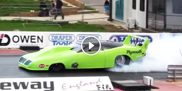 Plymouth Superbird Car Twin Turbo Running 6.46