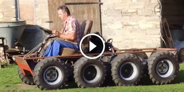 CREATIVE POLISH FARMERS Bring You The ULTIMATE 8 Wheel OFF ROAD Vehicle!!! Would You TRY IT! 42