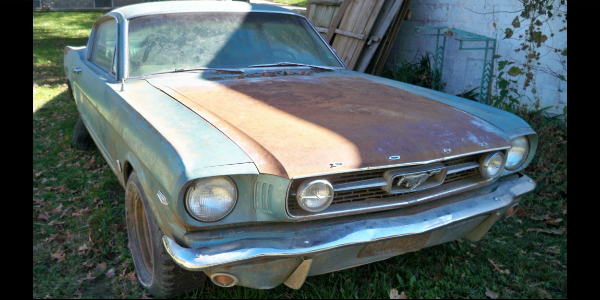 GRANDMA Gave Him A 1966 FORD MUSTANG GT FASTBACK