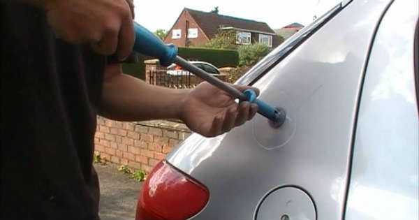HOW TO REMOVE DENTS SCRATCHES from car tutorial 1