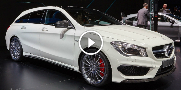 LIVE FROM GENEVA Mercedes-Benz Reveals Its NEW CLA And CLA45 AMG Shooting Brake!!! A Lot FASTER & MORE PRACTICAL!