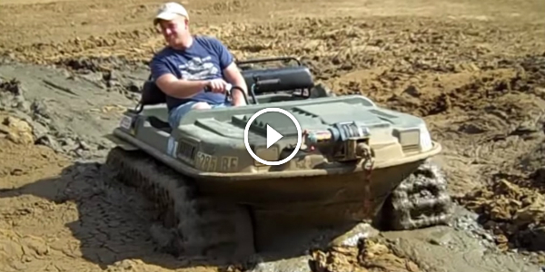 MESSY & DEEP MUDHOLE – PIECE OF CAKE For This MIGHTY ARGO 6X6 ATV! Check Out Now! 2 VIDEOS! 2