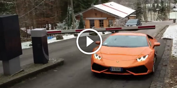 Lamborghini Limbo Schranke The Advantages Of Owning A Lamborghini You Don’t Have To Pay For PARKING!!! Here Is The PROOF! 2