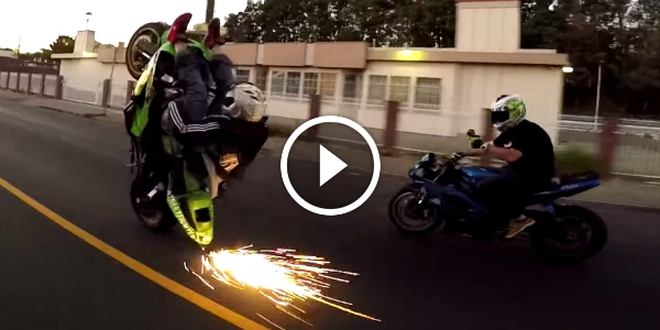 ULTIMATE BIKE STUNTS MADNESS! From WILD WHEELIES To INSANE BURNOUTS! See THE STREETFIGHTERZ In ACTION!!! 23