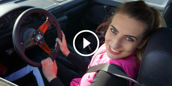 VALENTINE DRIFTING In Poland!!! CHECK Out HOW A GIRL Does Her DRIFTING!!! ARREST ME I’M A DRIFT GIRL She Says!! 4