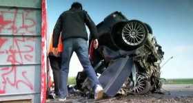 Worlds Fastest Car Crush 120MPH The Boys From FIFTH GEAR Have Done It Must SEE 4