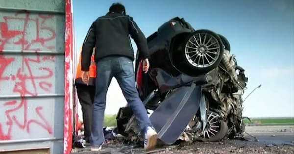 Worlds Fastest Car Crush 120MPH The Boys From FIFTH GEAR Have Done It Must SEE 4