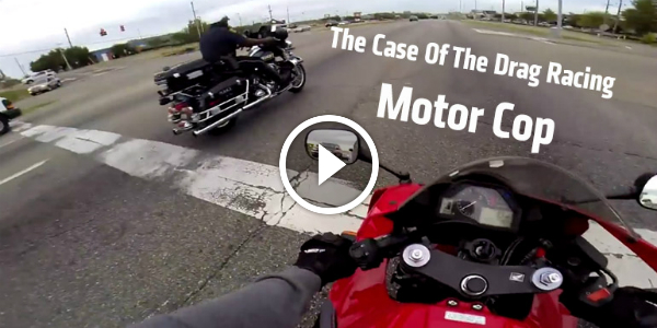 Would You Dare To DRAG RACE A COP! This ALABAMA GUY DID IT With The COOLEST COP EVER! AMAZING BIKE RACE!!!. 12jpg