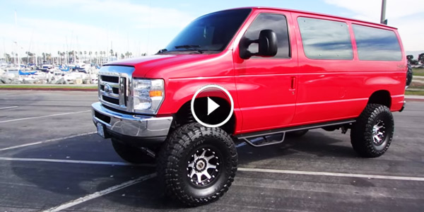 1995 FORD E350 DIESEL VAN 4X4 SEANS VAN