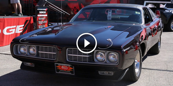 2015 Mopars at the Strip 1974 Dodge Charger Steve Magnante
