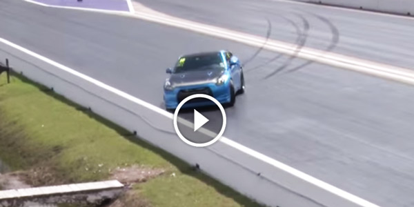 TOO MUCH HORSEPOWER GTR Nearly SMACKS The Wall