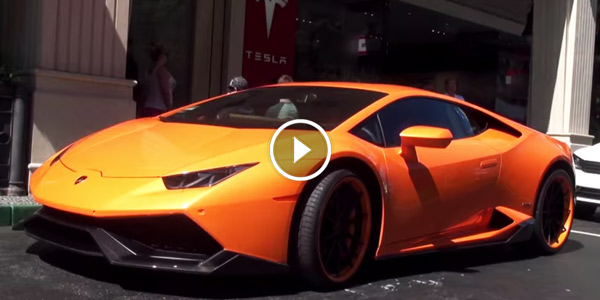 Modified Lamborghini Huracan LP610-4