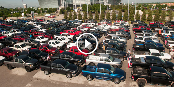Ram Guinness World Records Truck Parade