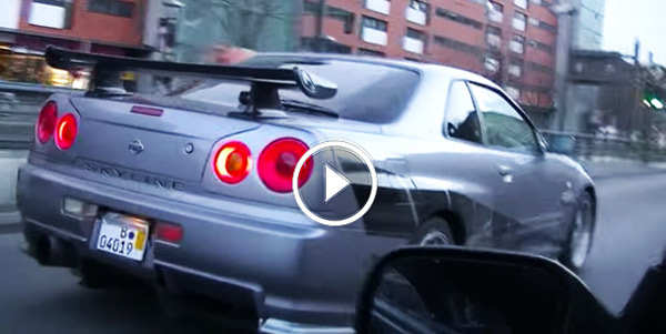 Skyline R34 GTR R33 GTR Pulsar GTiR RX7 FD random roll out
