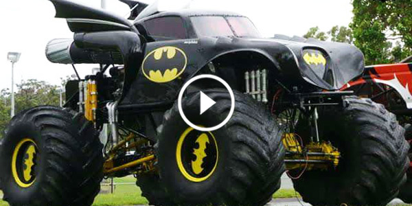 2012 BATMAN Monster Truck EXTREME LOUD supercharged in Adelaide