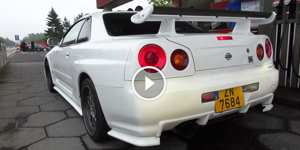 Nissan Skyline R34 V Spec with Tomei Expreme Ti Titanium Catback Exhaust