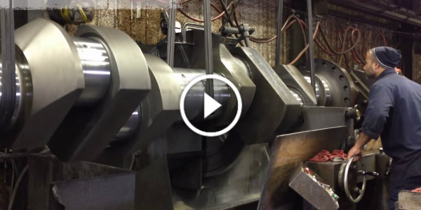 CRANKSHAFT Repair HUGE Crankshaft Being Repaired In Front Of You! FEAST Your EYES & See How That Works! 11