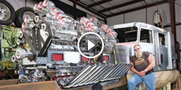 24 cylinder engine 24V71 Detroit Big Mike ENGINE Goes On A DYNO!!! +3000HP!!! Overkill, But You Will Like It!!! 413