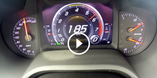 0-185 mph 2015 CORVETTE ZO6 Test Run