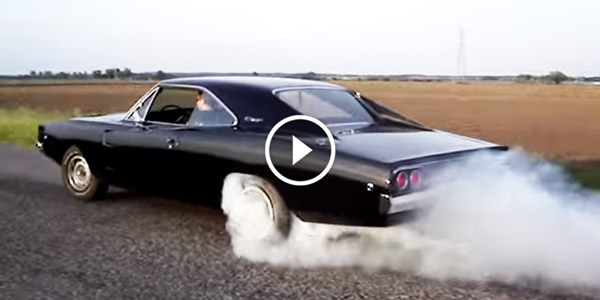 1968 DODGE CHARGER BURNOUT Just Killin Some Time