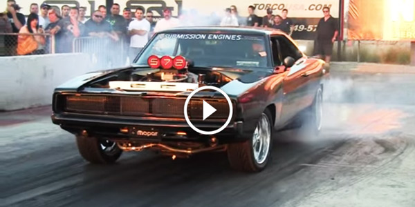 68 Charger at Irwindale DragStrip