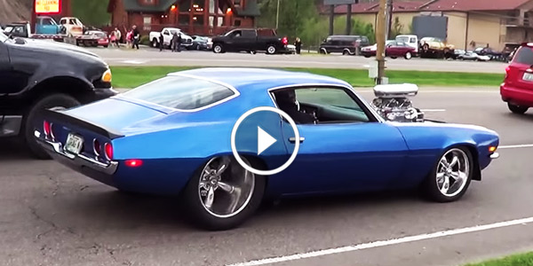 Camaro Pounding The Ground 2014 Pigeon Forge Rod Run 2014