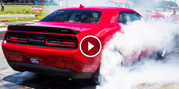 fastest Dodge Challenger Hellcat Unofficial World Record