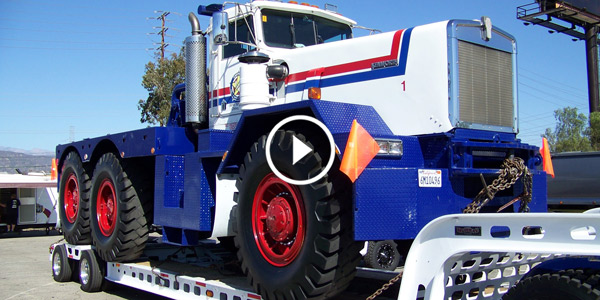 Huge Kenworth At The End of Truckin For Kids 2013