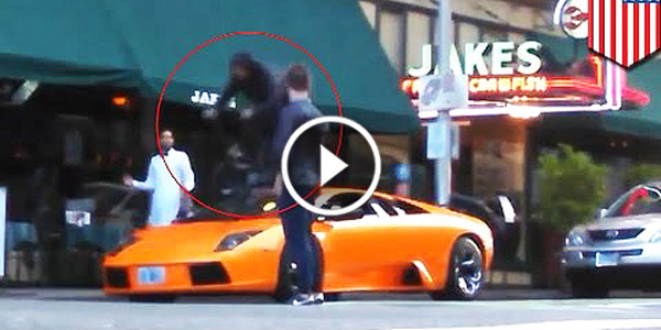 Lamborghini stunt Instagram pics gets Creative BMX Rider in trouble