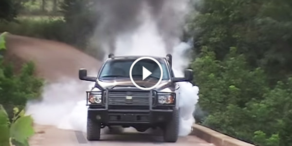 2 dodge cummins burnout and smoke