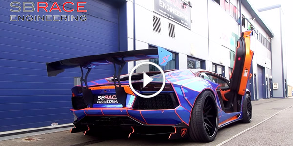 Europe's 1st Liberty Walk Lamborghini Aventador by SBR SB RACE ENGINEERING 2